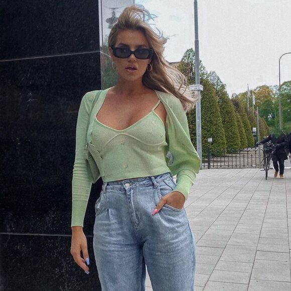 ZARA EMBROIDERED FLOWER JACKET - Picture 1 of 7